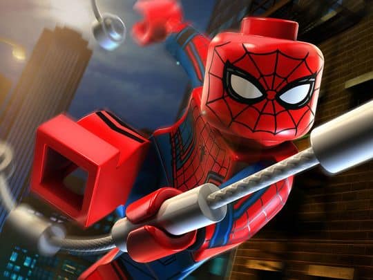 lego spidey civil war