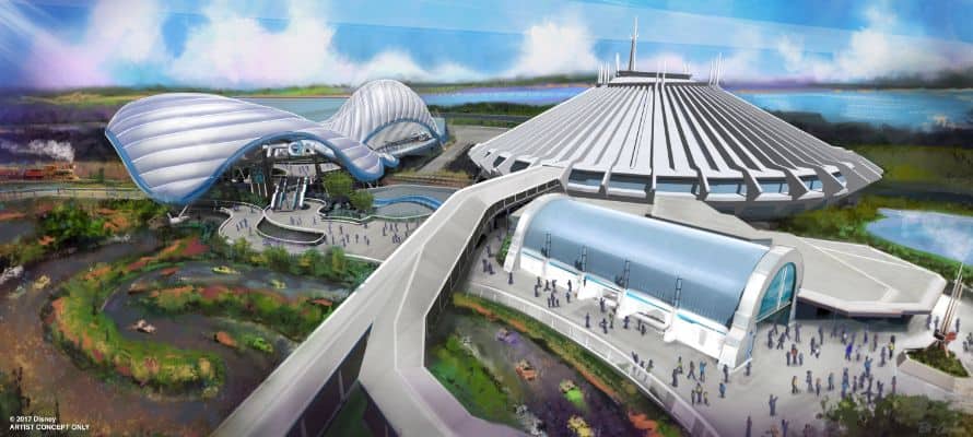 Tron Attraction Walt Disney World Resort