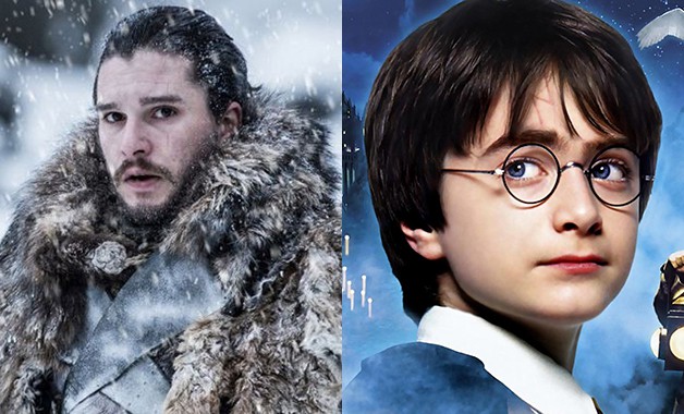 Harry Potter Kit Harington Game of Thrones
