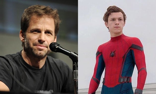 Zack Snyder Spider-Man Tom Holland