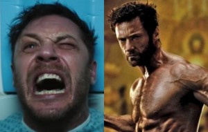 Tom Hardy Venom Hugh Jackman Wolverine