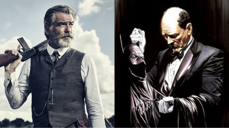 Pierce Brosnan Alfred Pennyworth Robert Pattinson The Batman