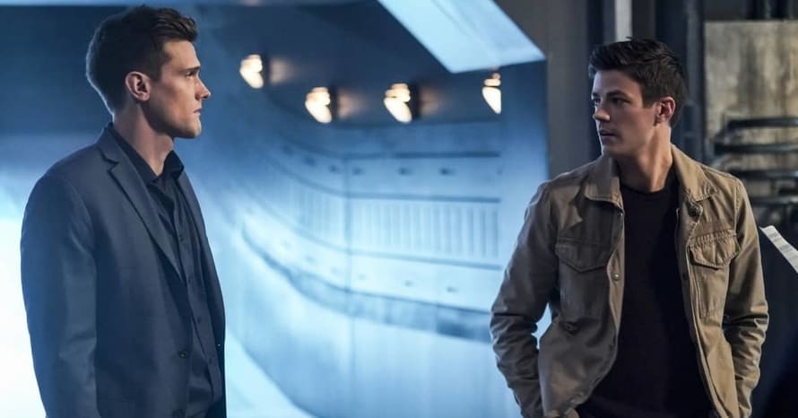 The Flash Grant Gustin Hartley Sawyer