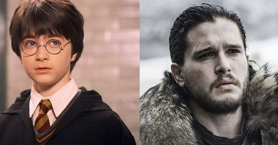 Game of Thrones Kit Harington harry Potter