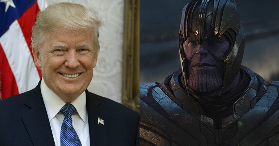 Donald Trump Thanos Avengers Endgame