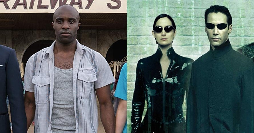 Toby Onwumere Keanu Reeves The Matrix 4