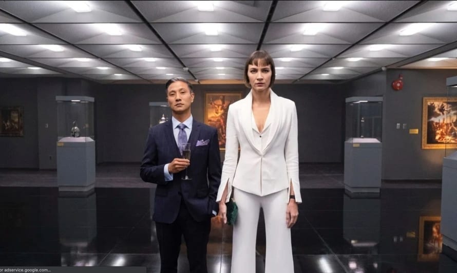 Helstron Marvel Hulu Sydney Lemmon as Ana Helstrom & Alain Uy as Chris Yen
