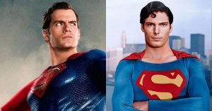 Superman Christopher Reeve Henry Cavill