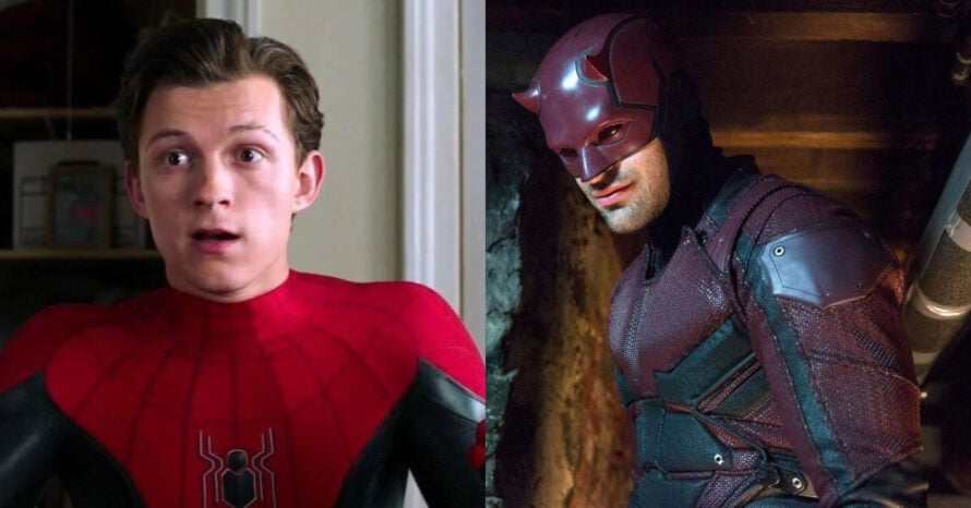 Tom Holland spider-man daredevil born again charlie cox