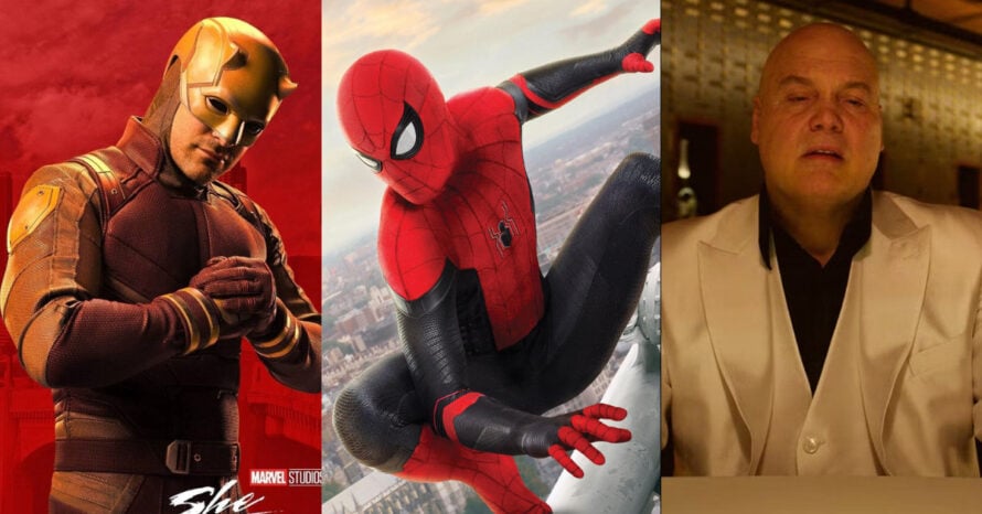 vincent d'onofrio kingpin charlie cox daredevil born again tom holland spider-man 4