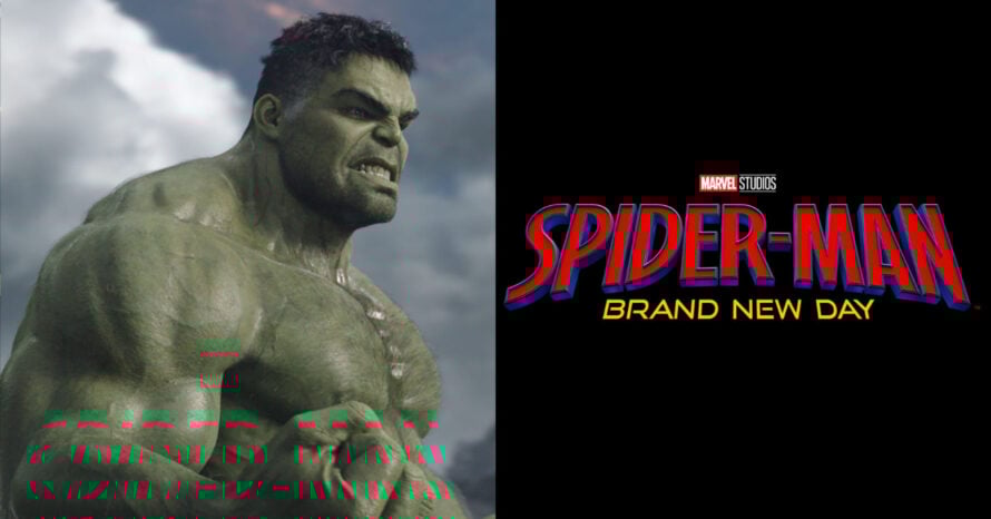 mark ruffalo hulk spider-man brand new day logo marvel studios mcu
