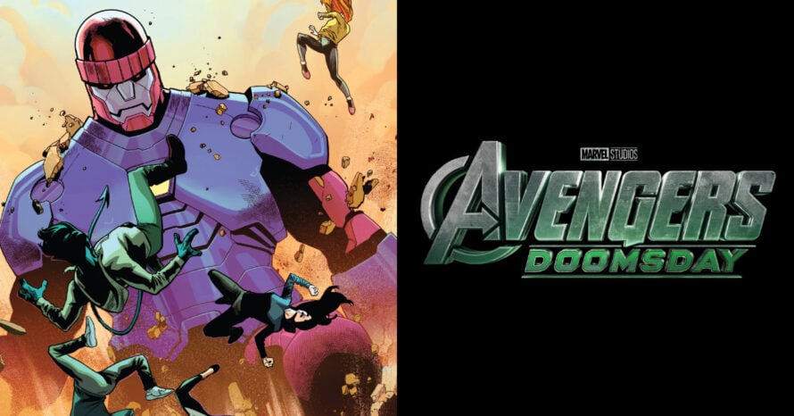 x-men sentinels avengers doomsday set photos