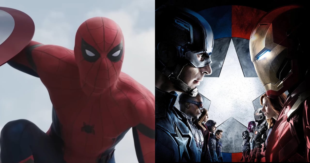 captain america civil war spider-man tom holland