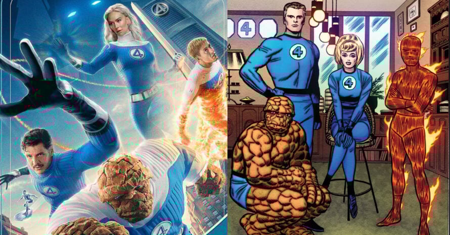 the fantastic four first steps classic suits