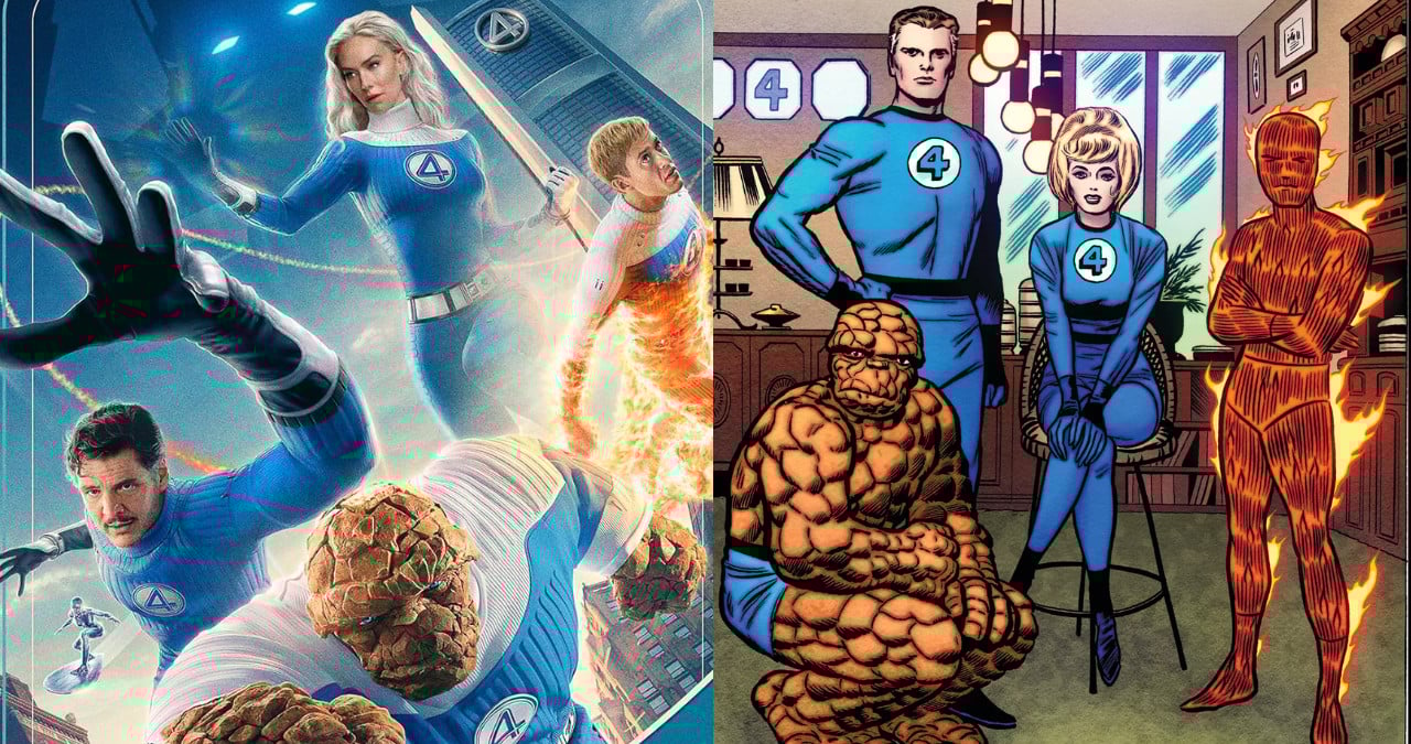 the fantastic four first steps classic suits