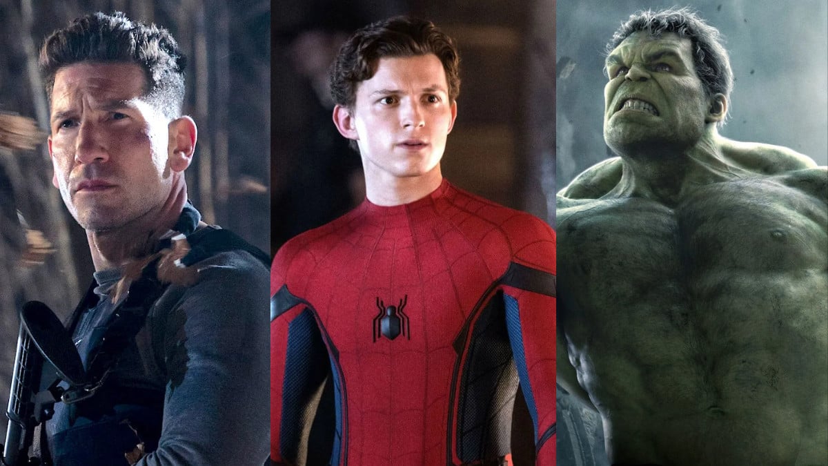 the punisher jon bernthal spider-man brand new day tom holland the hulk mark ruffalo