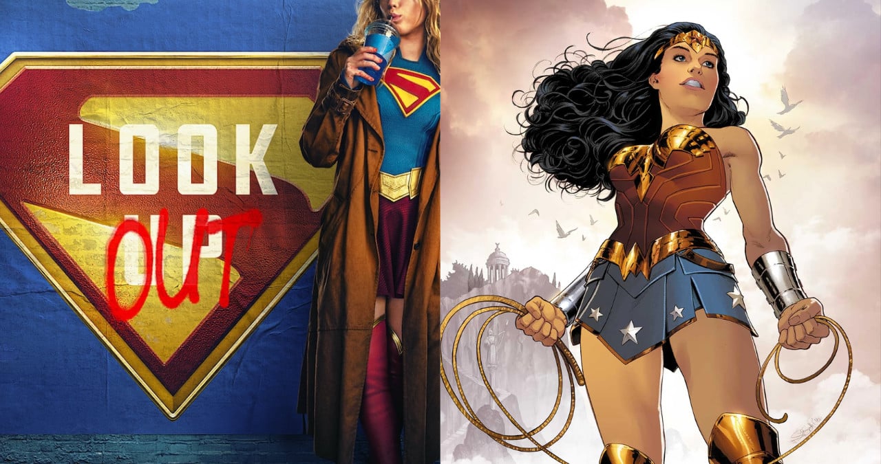 wonder woman supergirl milly alcock dc universe