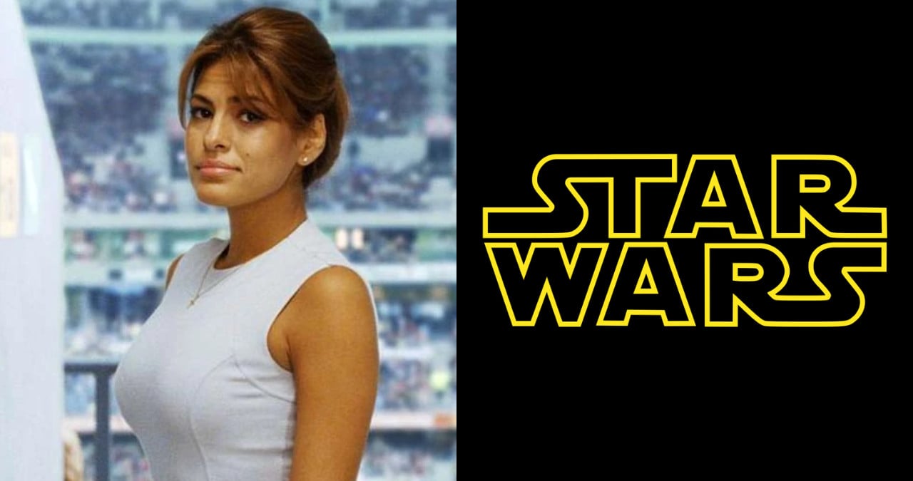 eva mendes star wars starfighter