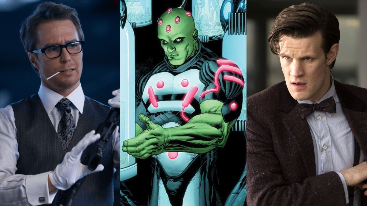 brainiac dc universe man of tomorrow sam rockwell matt smith