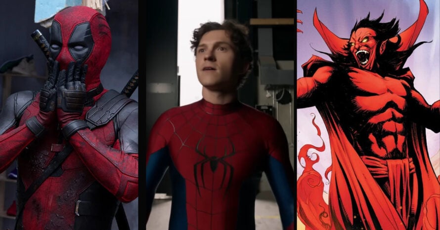 deadpool and wolverine ryan reynolds mephisto spider-man tom holland