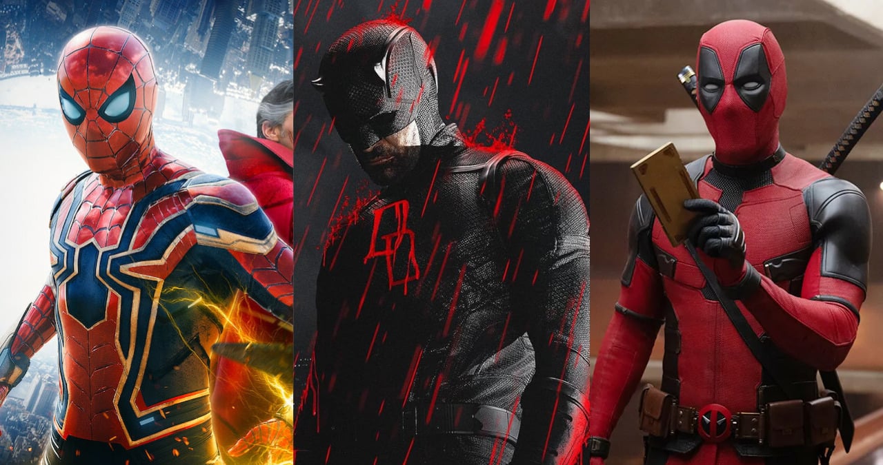 deadpool and wolverine spider-man brand new day daredevil born again