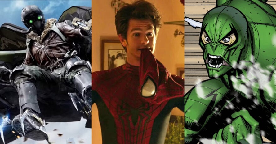 scorpion andrew garfield spider-man sinister six vulture