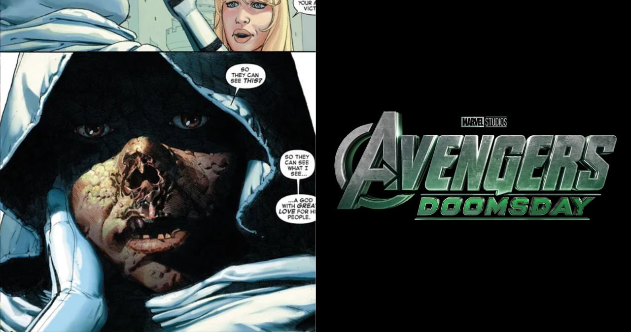 doctor doom face avengers doomsday